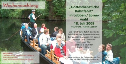 Gottesdienstliche Kahnfahrt