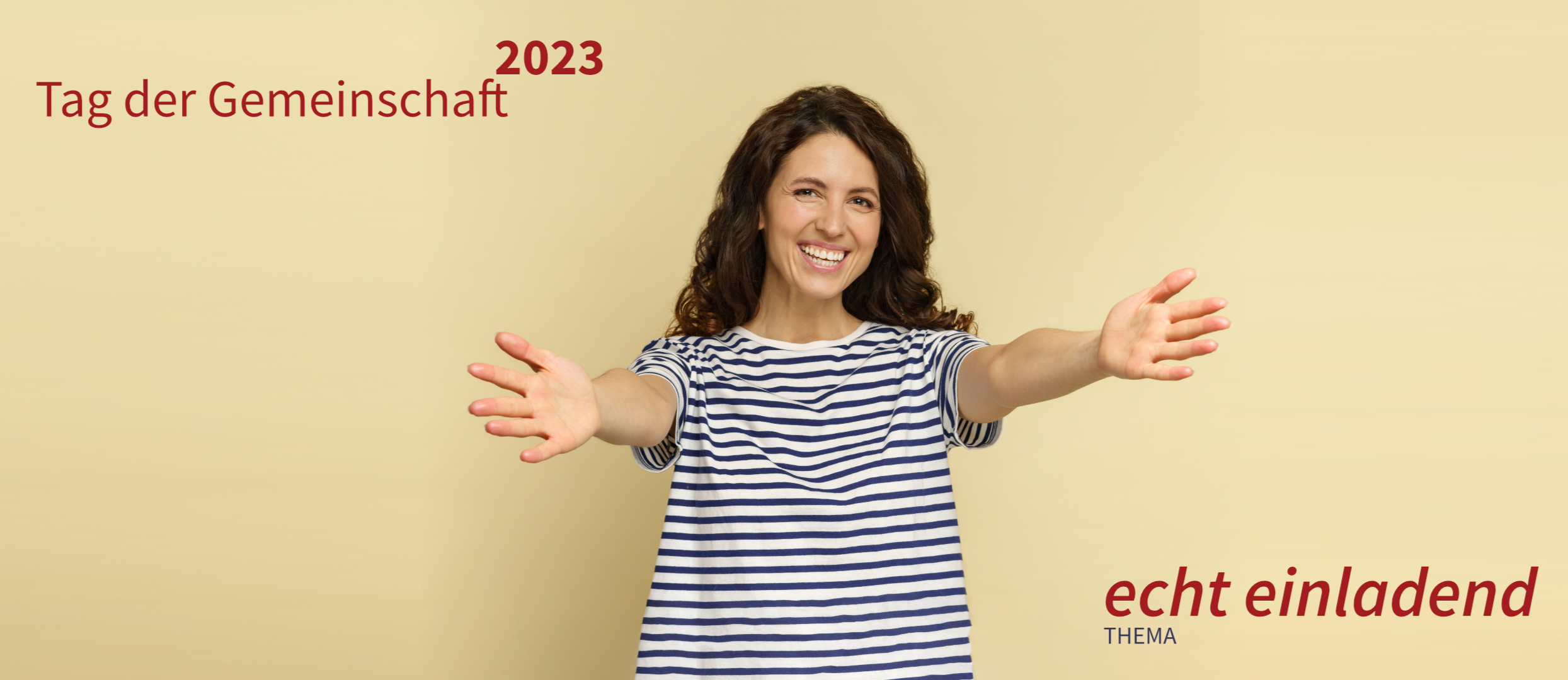 Tag der Gemeinschaft 2023 - Thema: echt einladend